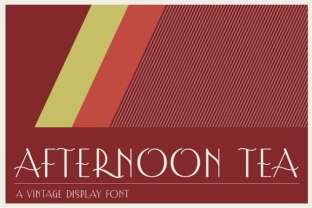 Afternoon Tea: A Sophisticated Display Font for Scroll-Stopping Digital Content
