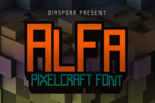 AlFa: A Pixelcraft Display Font for Web Design
