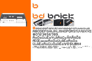 BD Brick: A Bold Display Font for Editorial Impact