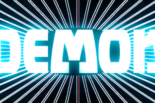 BD Demon: A Retro Display Font for Bold Web Design