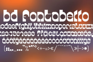 BD Fontabello: A Funky Display Typeface for Campaigns