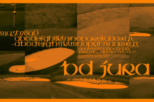 BD Jura: A Celtic-Inspired Display Font for Editorial Design