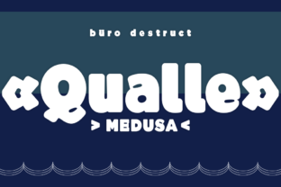 BD Qualle: A Bold Display Font for Makers