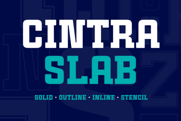 Cintra Slab Family: A Bold Display Font for Marketers
