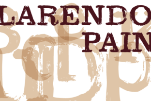 Clarendon Paint: A Gritty, Organic Typeface for Editorial Design