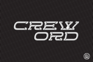 Creword: A Bold Display Font for Marketers