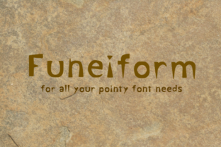Funeiform: A Sharp Display Font for Business Branding