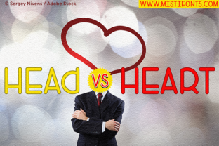 Head Versus Heart: The Perfect Display Font for Brands