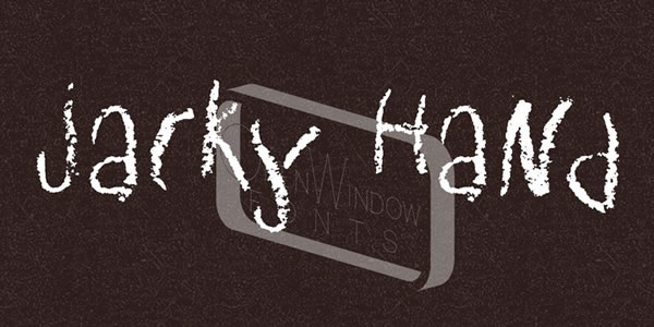 Jacky Hand: A Charming Display Font for Crafters