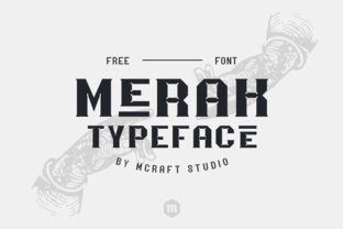 Merak: A Sci-Fi Inspired Display Font for Modern Editorial