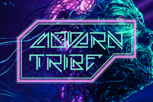 Modern Tribe: A Sci-Fi Display Font for Crafters