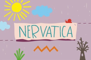 Nervatica: A Bold Display Font for Modern Editorial Design