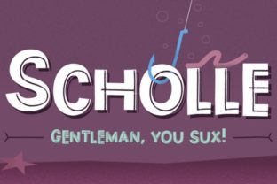 Scholle: A Playful Display Font for Bold Marketing