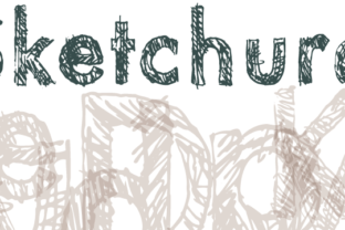 Sketchura: A Gritty Display Font for Editorial Impact
