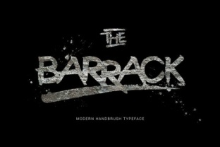 The Barrack: A Playful Brush Font That Elevates Your Brand’s Personality