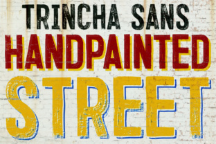 Trincha: A Bold Display Font for Crafters